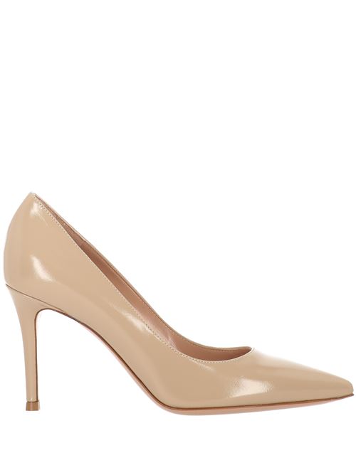 Pump beige con tacco a spillo GIANVITO ROSSI | G2458085RICNUISAND